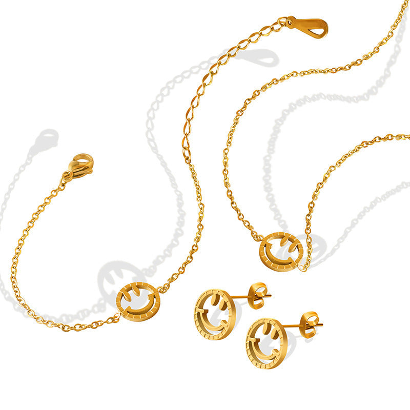 Smile Face jewelry Set