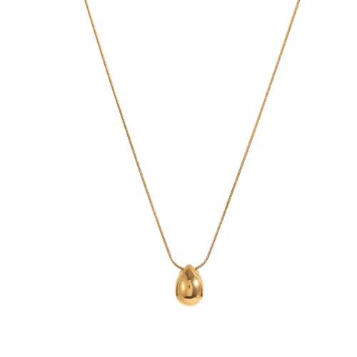 Water drop necklace