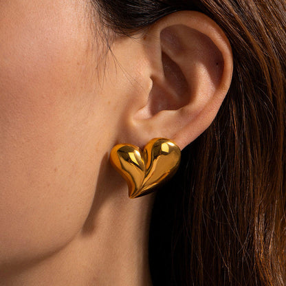 Heart-Shaped Earrings