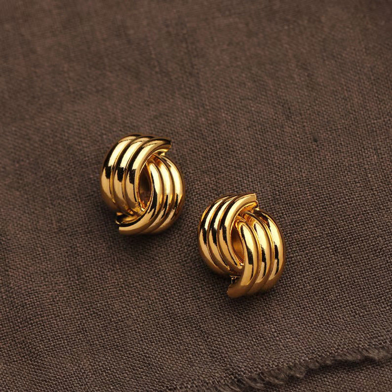 Irregular Knot Earrings