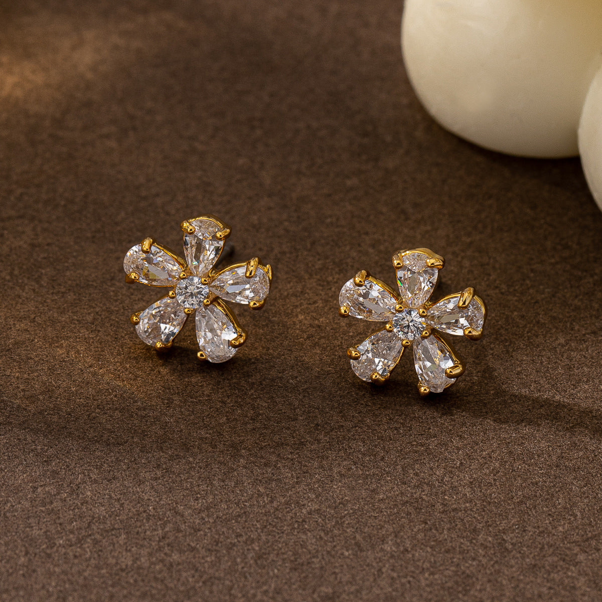 Dainty Flower Earrings