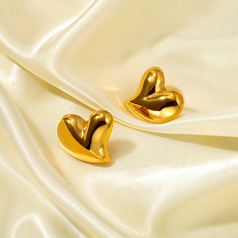 Heart-Shaped Earrings