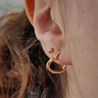 Circle Piercing Earring