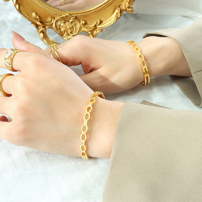 Chain Shape Bracelet