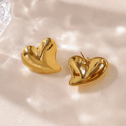 Heart-Shaped Earrings