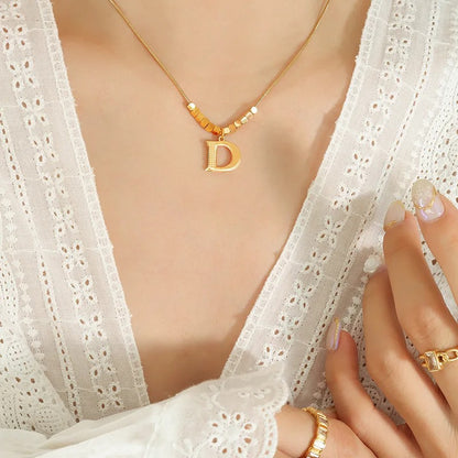 D letter pendant