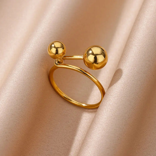 Double Ball Ring